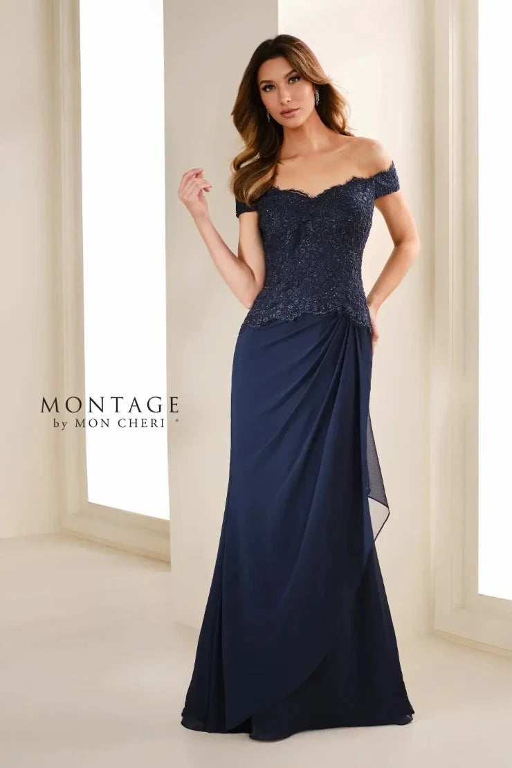 Mon Cheri Montage Mother Of The Bride Dress Navy / 4 Mon Cheri Montage 116937