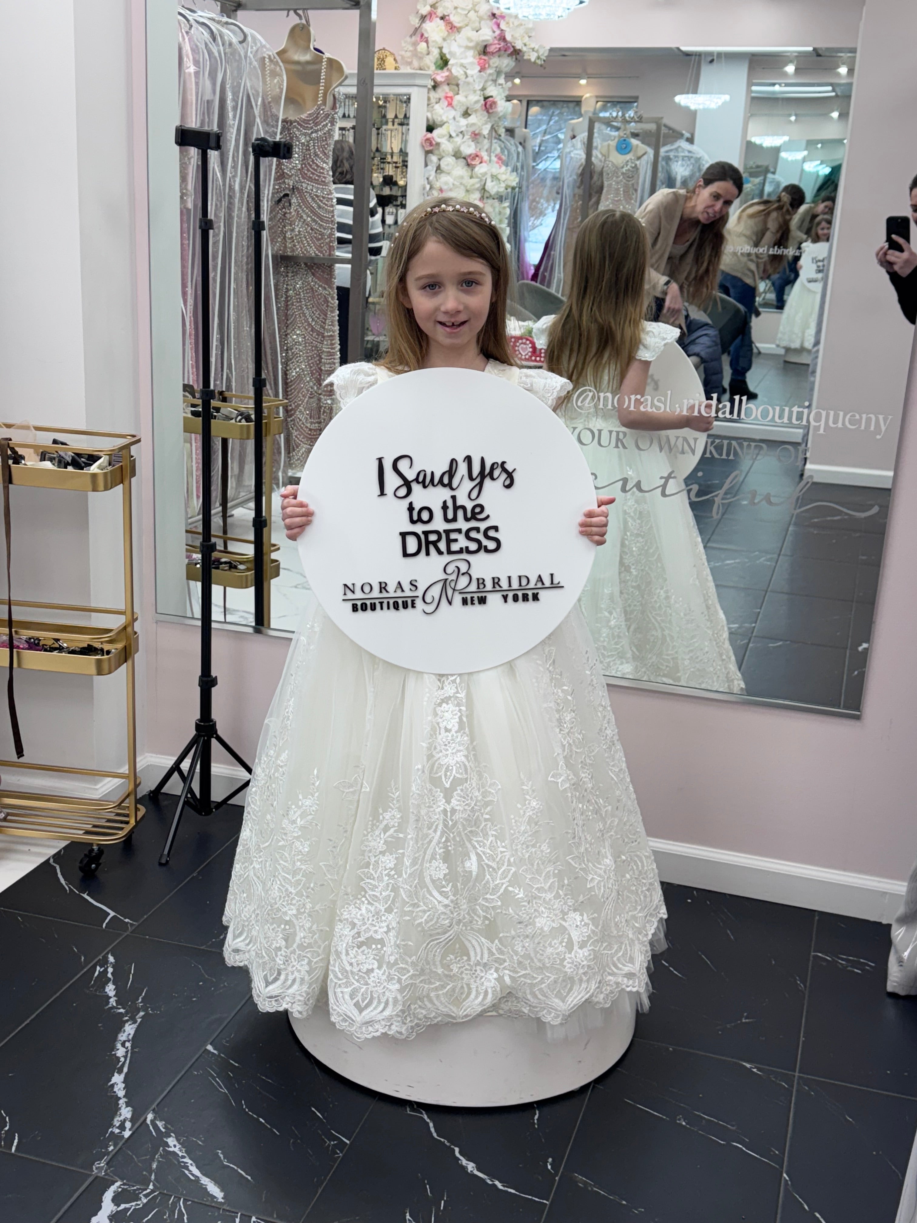NorasBridalBoutiqueNY One Hour One on One Styling Appointment Booking Exclusive with Nora the Owner