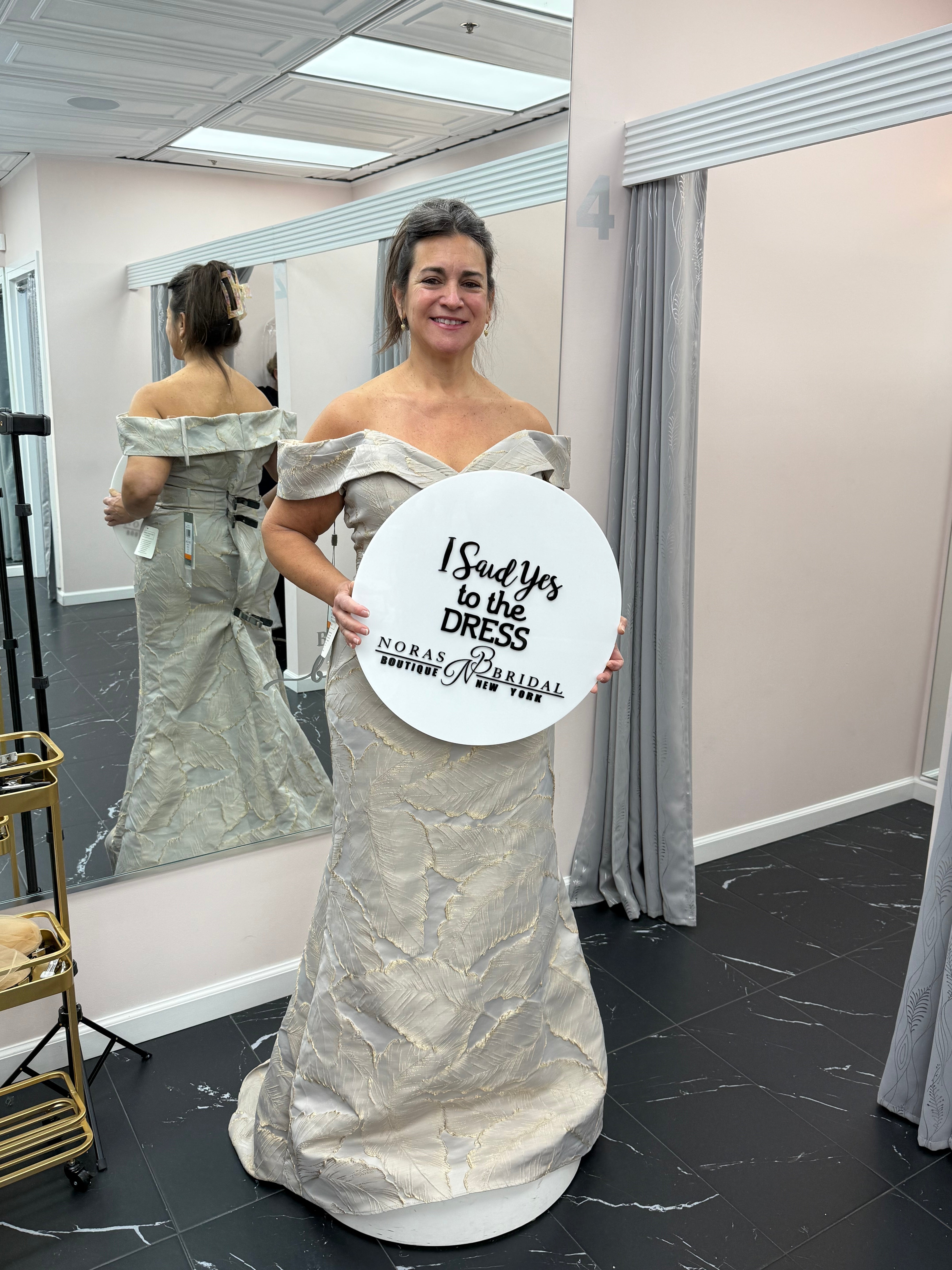 NorasBridalBoutiqueNY One Hour One on One Styling Appointment Booking Exclusive with Nora the Owner