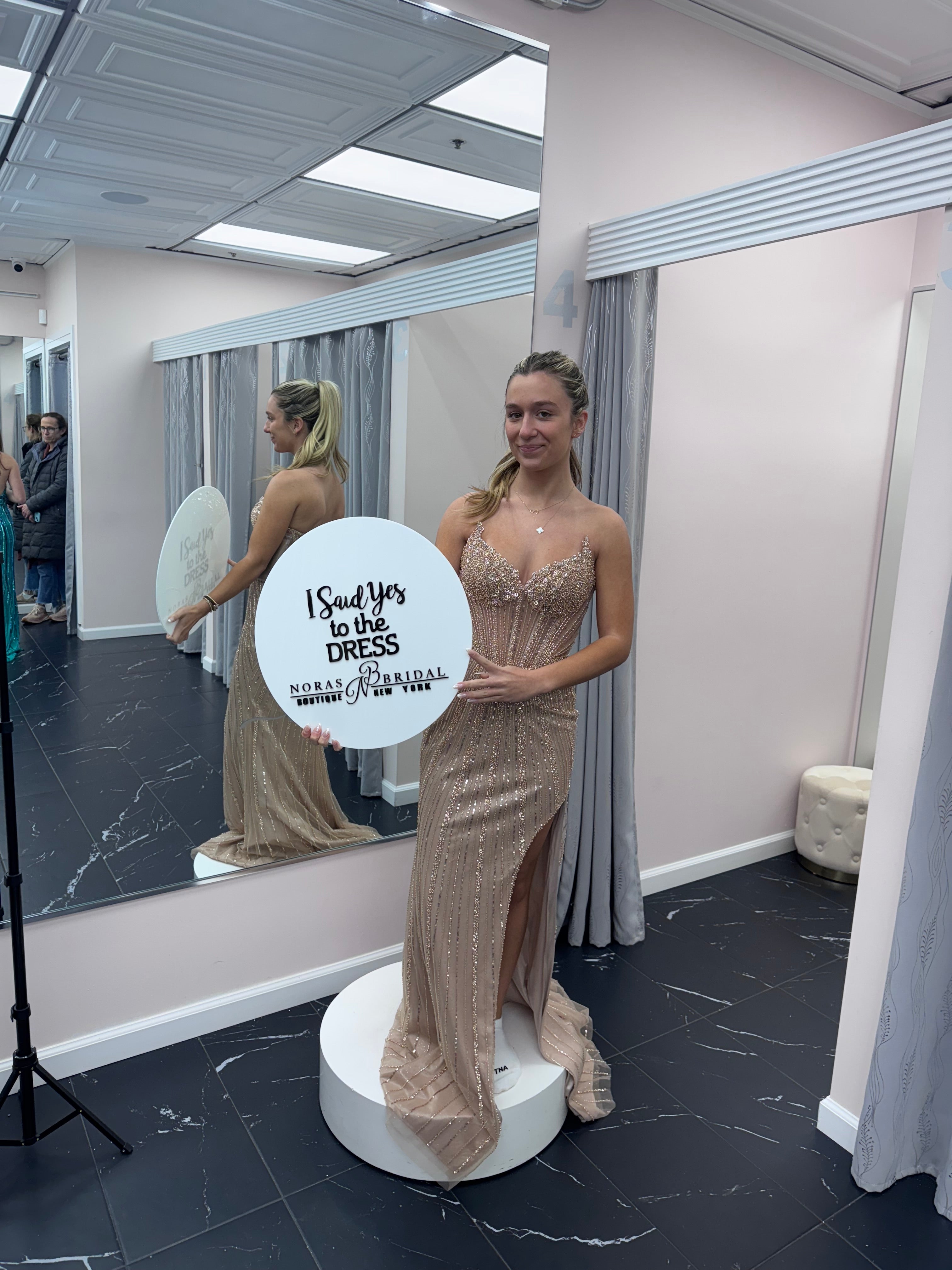 NorasBridalBoutiqueNY One Hour One on One Styling Appointment Booking Exclusive with Nora the Owner
