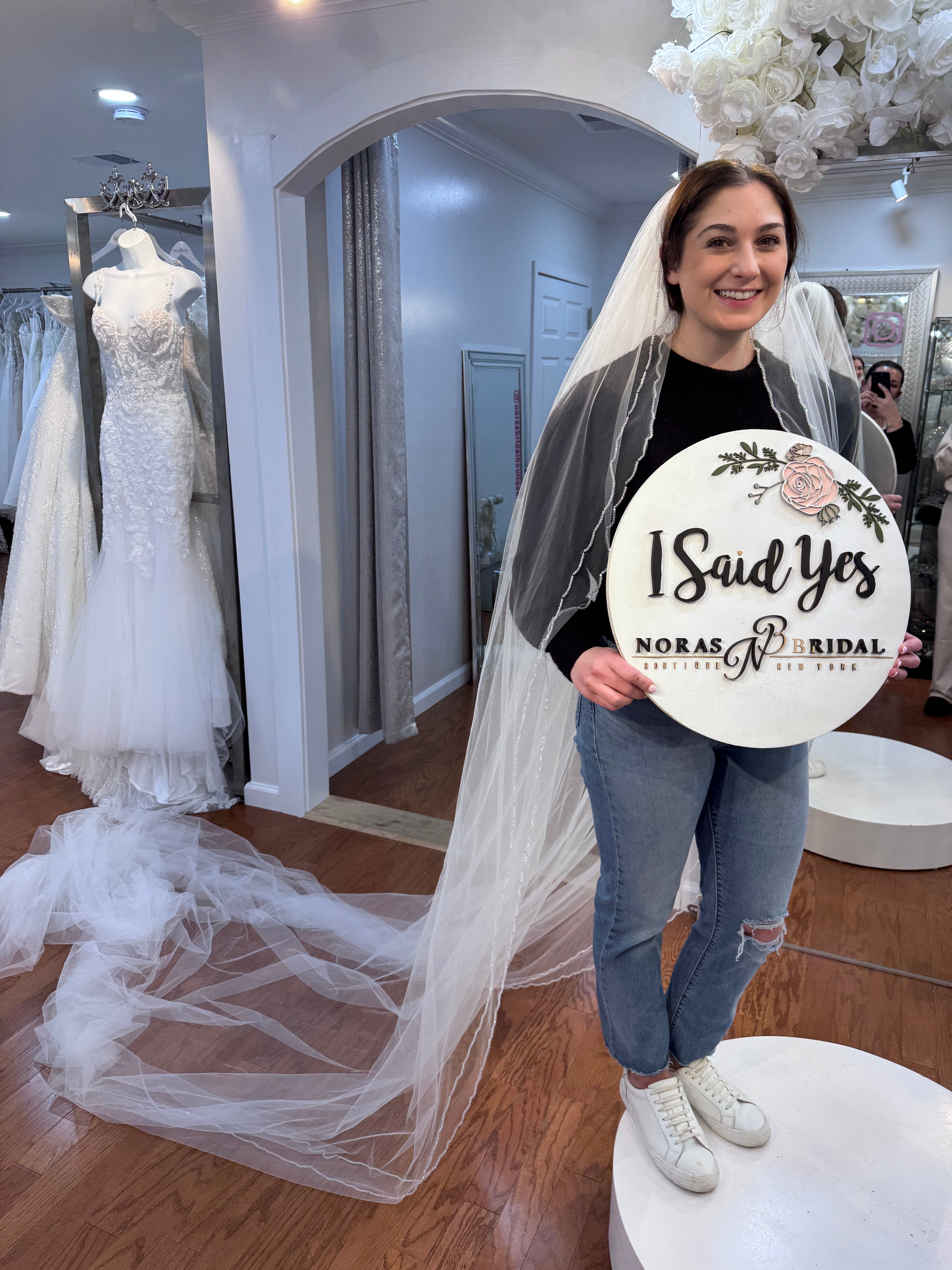 NorasBridalBoutiqueNY One Hour One on One Styling Appointment Booking Exclusive with Nora the Owner