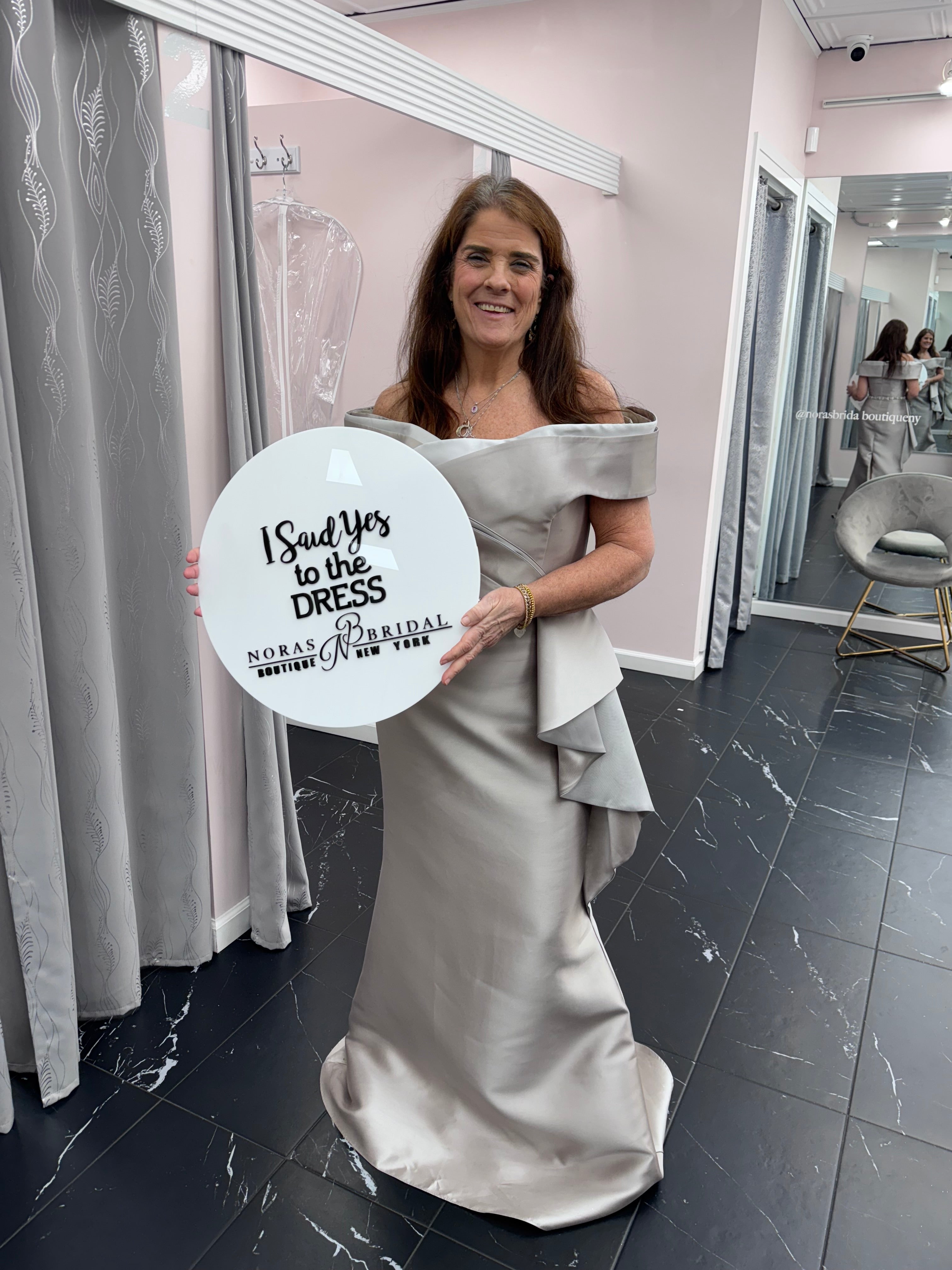 NorasBridalBoutiqueNY One Hour One on One Styling Appointment Booking Exclusive with Nora the Owner