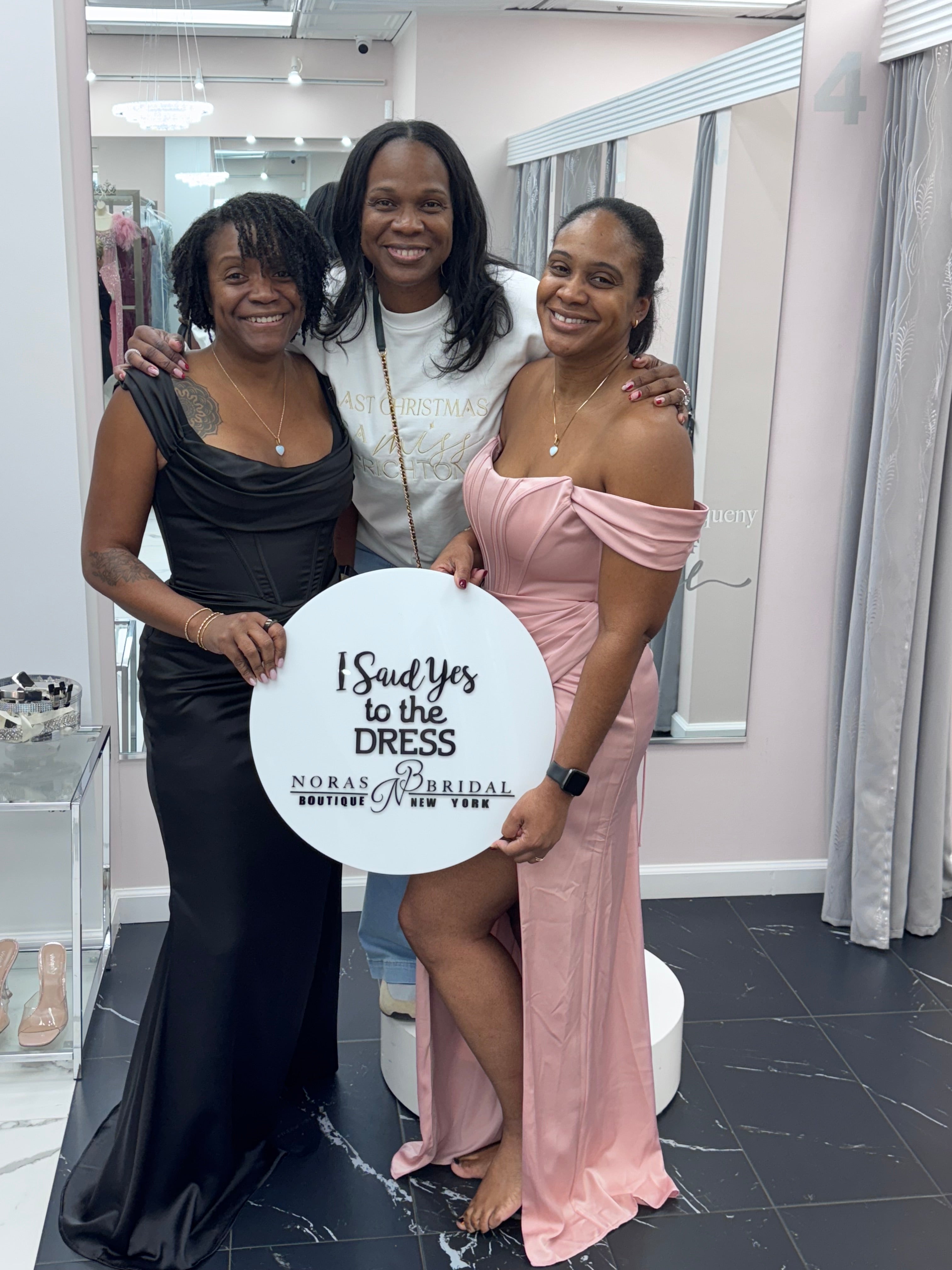 NorasBridalBoutiqueNY One Hour One on One Styling Appointment Booking Exclusive with Nora the Owner