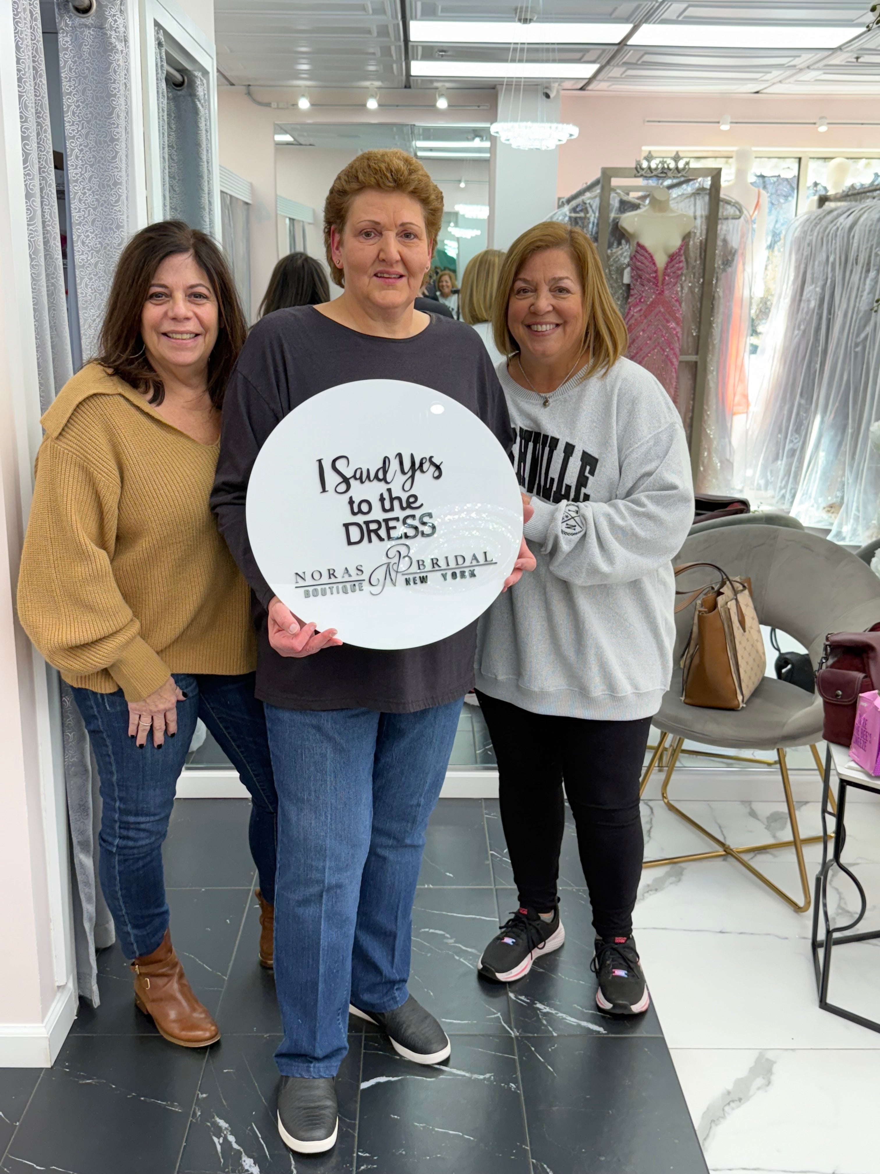 NorasBridalBoutiqueNY One Hour One on One Styling Appointment Booking Exclusive with Nora the Owner