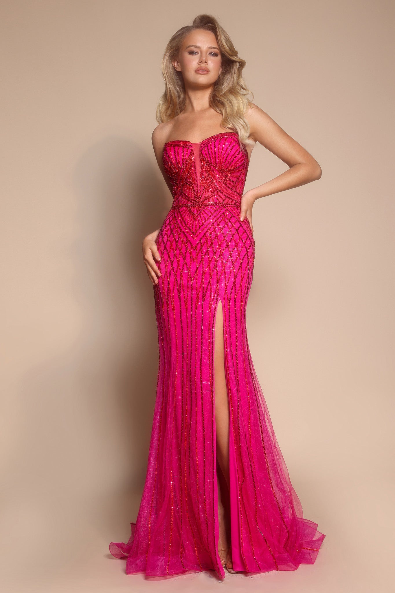 Portia & Scarlett Portia and Scarlett Prom Dresses 2026 Portia And Scarlett PS26072 Prom Dress