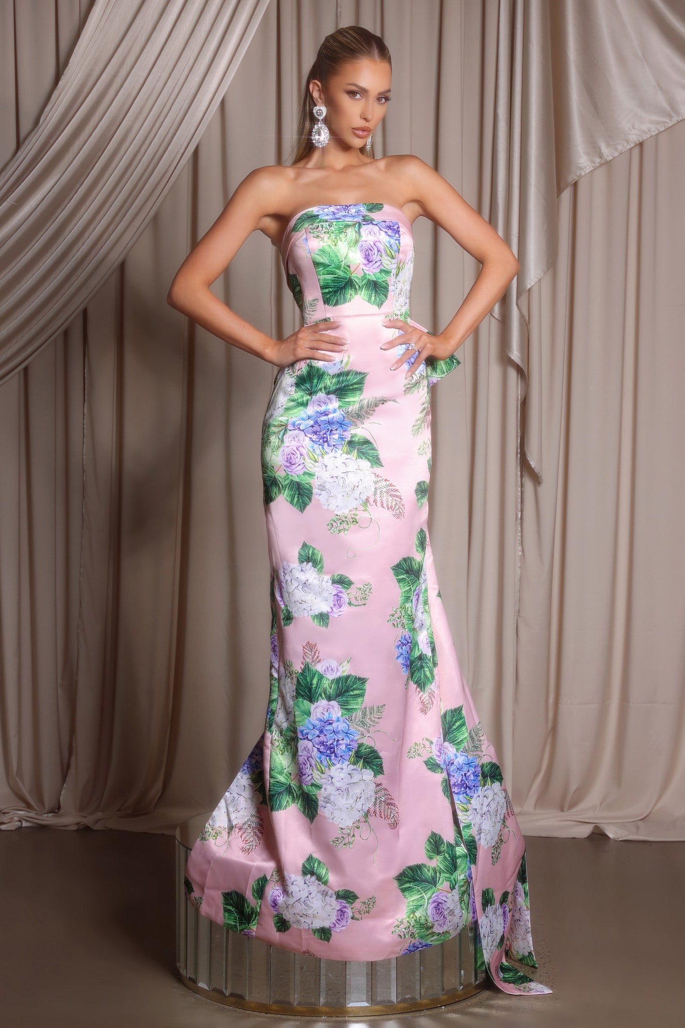 portia and scarlett pink dress Portia And Scarlett PS26308E Evening Gown Pink / 16