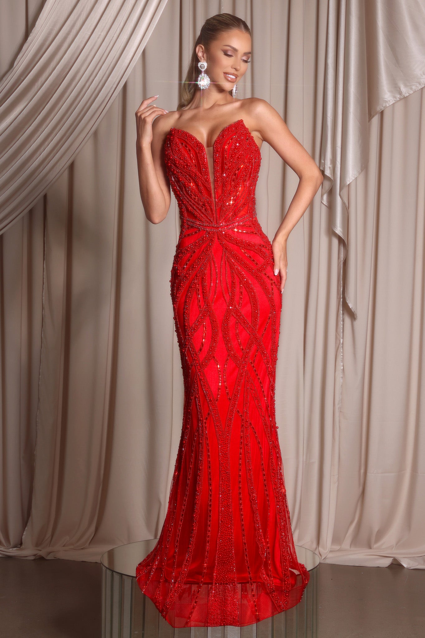 Portia & Scarlett Portia and Scarlett Prom Dresses 2026 Portia And Scarlett PS26401C Prom Dress