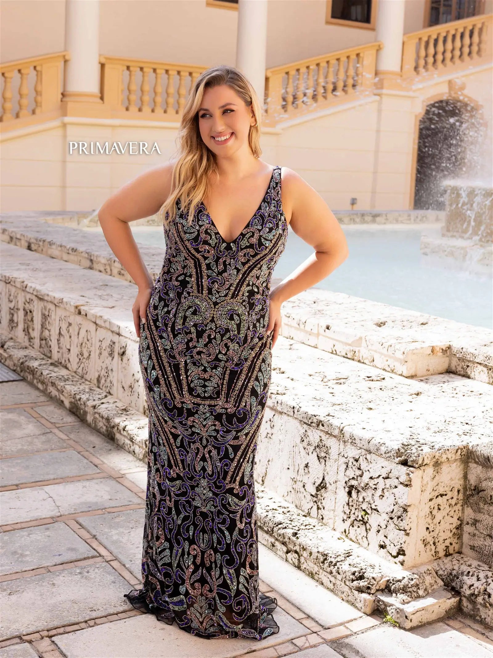 Primavera Couture Prom Dress Primavera Couture 14053