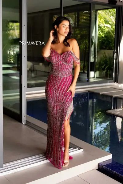 Primavera Couture Prom Dress Primavera Couture 4127 prom dress