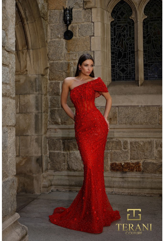 Terani Couture Evening Dress Terani Couture 261GL6756