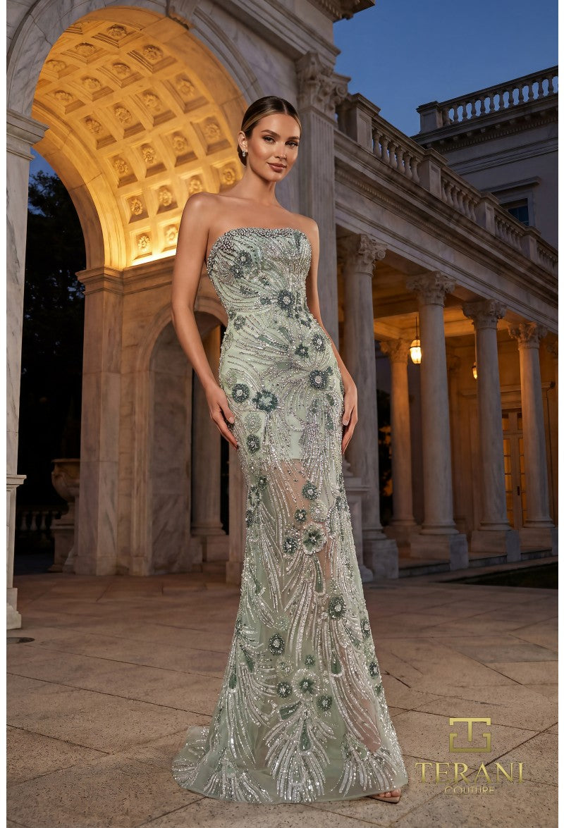 Terani Couture Evening Dress Terani Couture 262GL7176