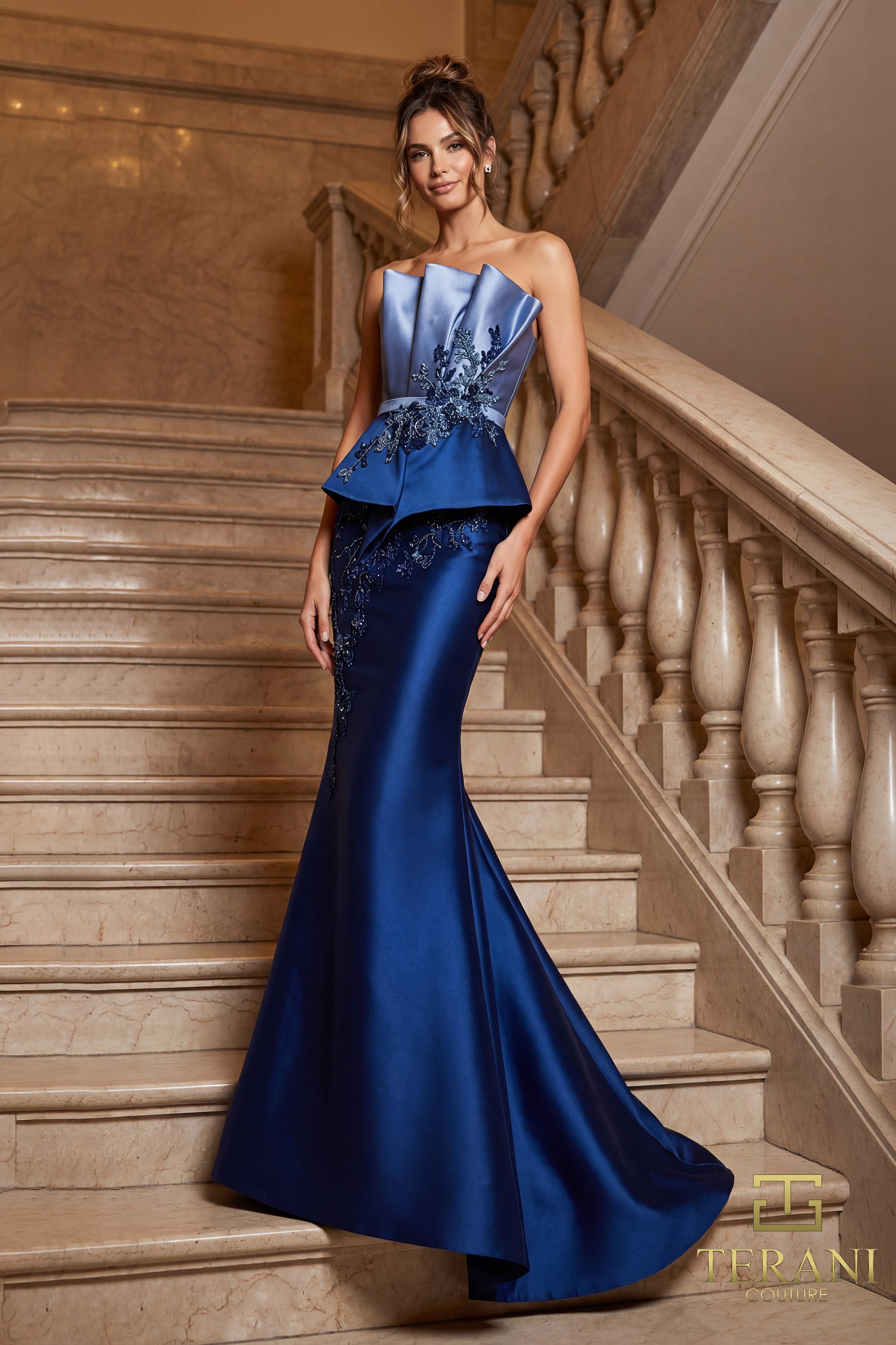 Terani Couture Evening Gown Terani Couture 262E7115 Long Evening Dress