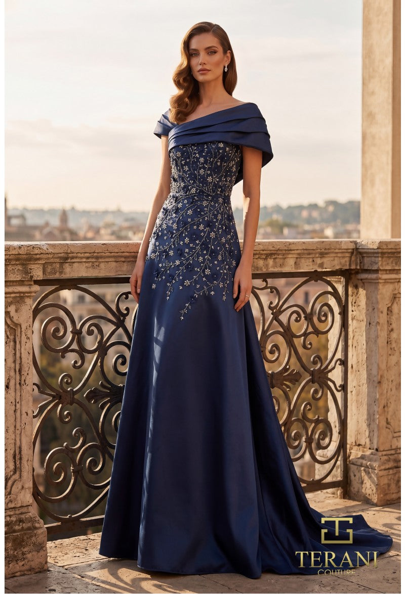 Terani Couture Mother of the Bride Dress Terani Couture 262M7258 Long Mother of the Bride Dress