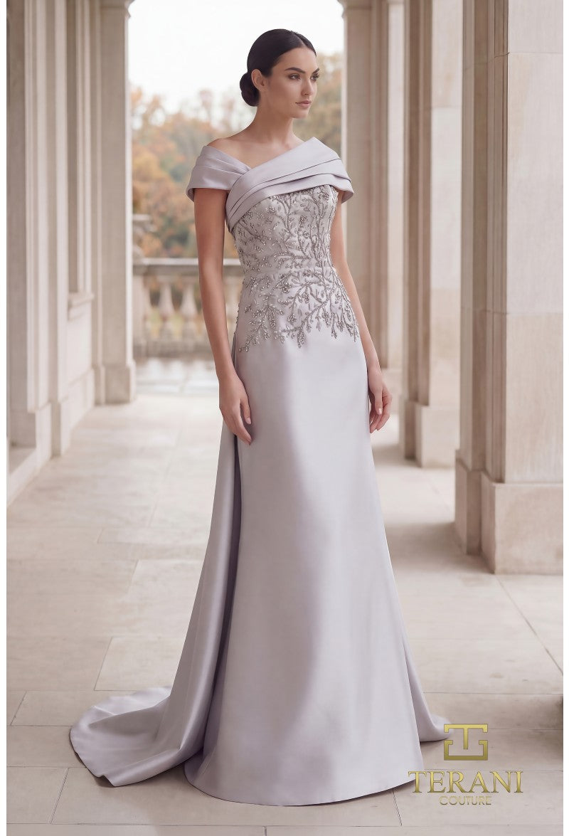 Terani Couture Mother of the Bride Dress Terani Couture 262M7258 Long Mother of the Bride Dress