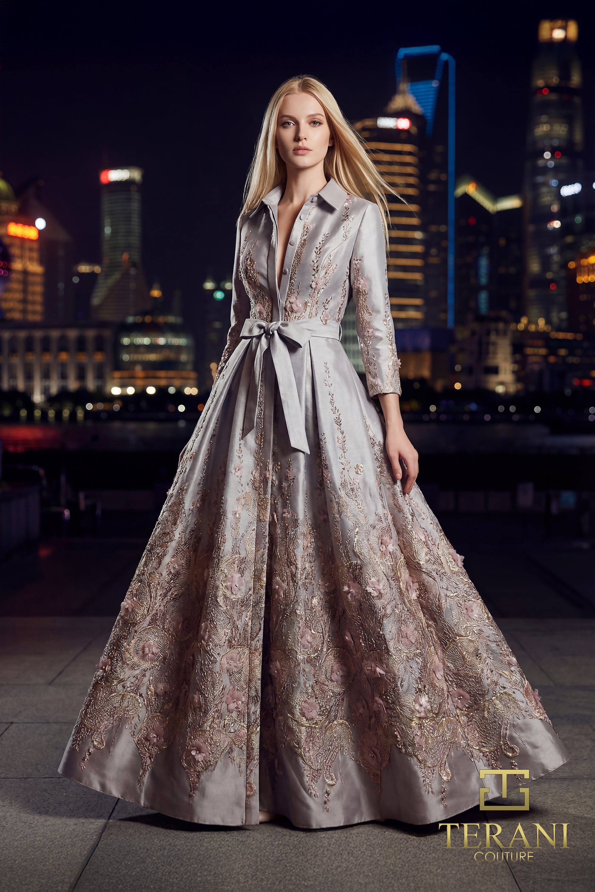 Terani Couture Mother of the Bride Dress Terani Couture 262M7269 Long Mother of the Bride Dress