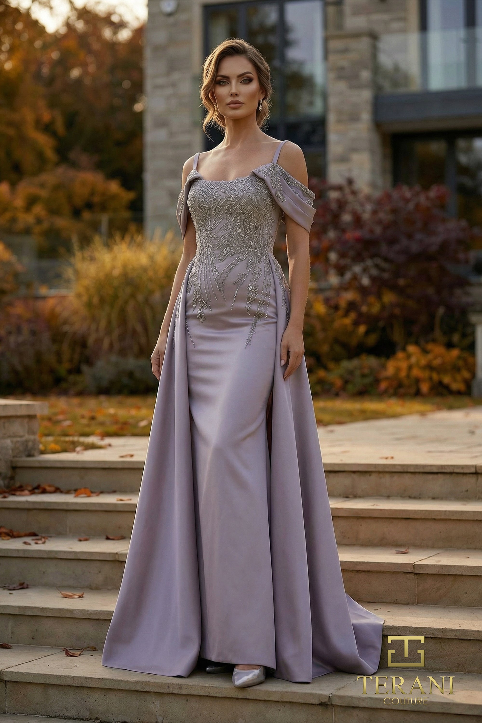 Terani Couture Mother of the Bride Dress Terani Couture 262M7286 Long Mother of the Bride Dress