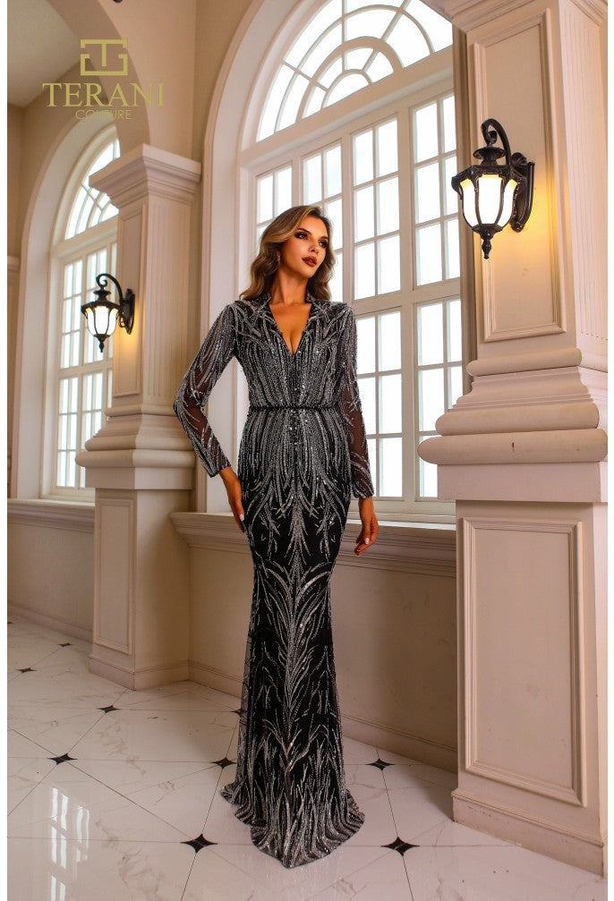 Terani Couture 251GL4311 12 / Black Silver