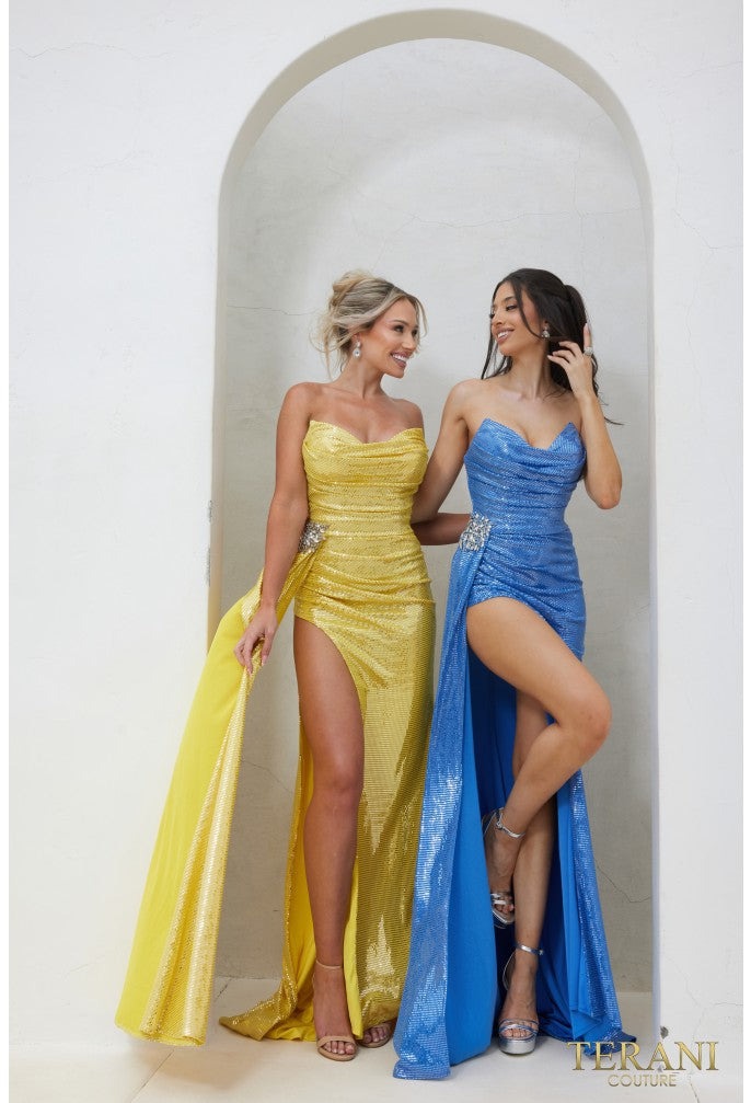 Terani 241P2136 Prom Dress - Black