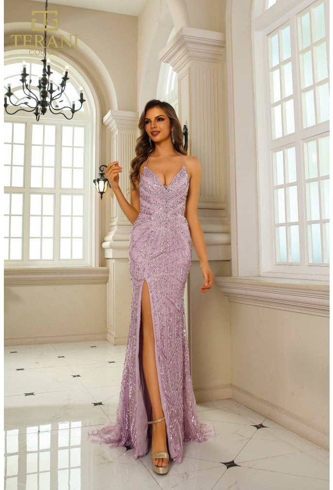 Terani Couture 251P4038 Lilac / 8