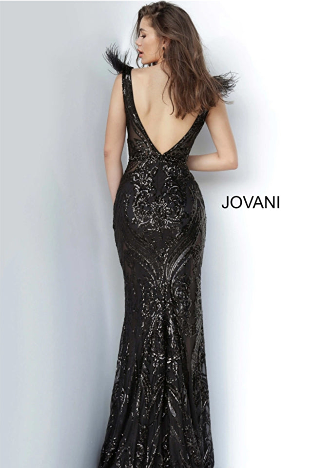 Jovani Evening Dress Jovani 3180 Sequin Fitted Evening Dress