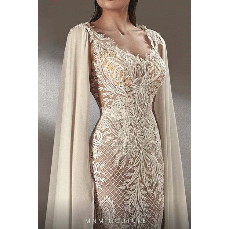 Mnm Couture Plus Size Dress MNM Couture K3890
