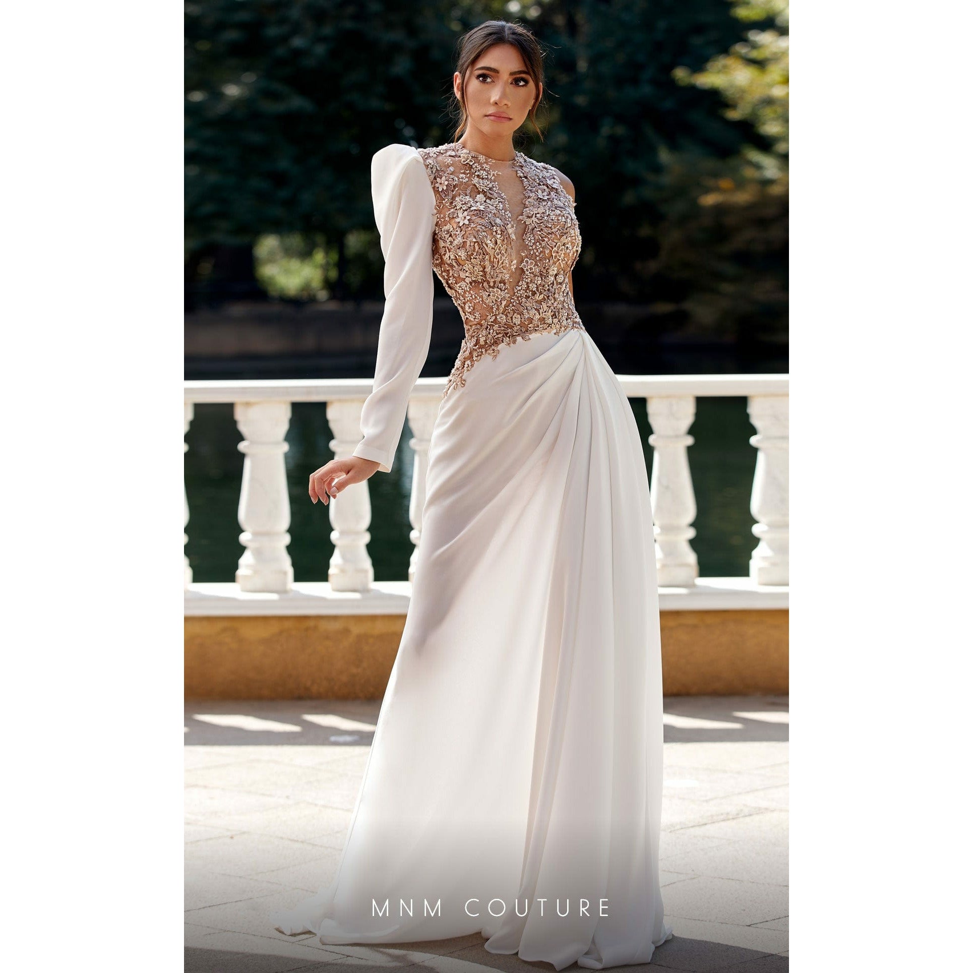 Mnm Couture Plus Size Dress Mnm Couture K3939