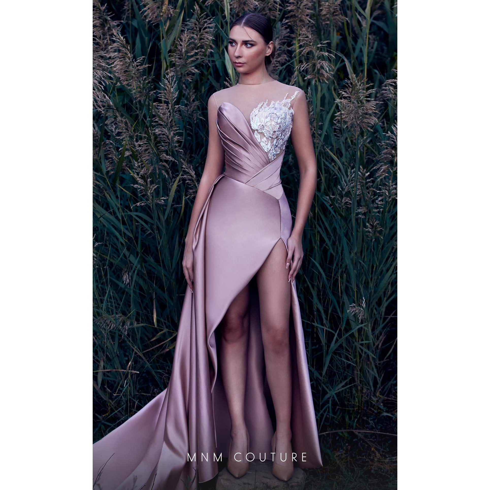 Mnm Couture Plus Size Dress Mnm Couture K3941