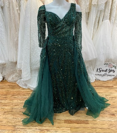 NoraCoutureNY Couture Dress Gown custom made by NoraCoutureNY