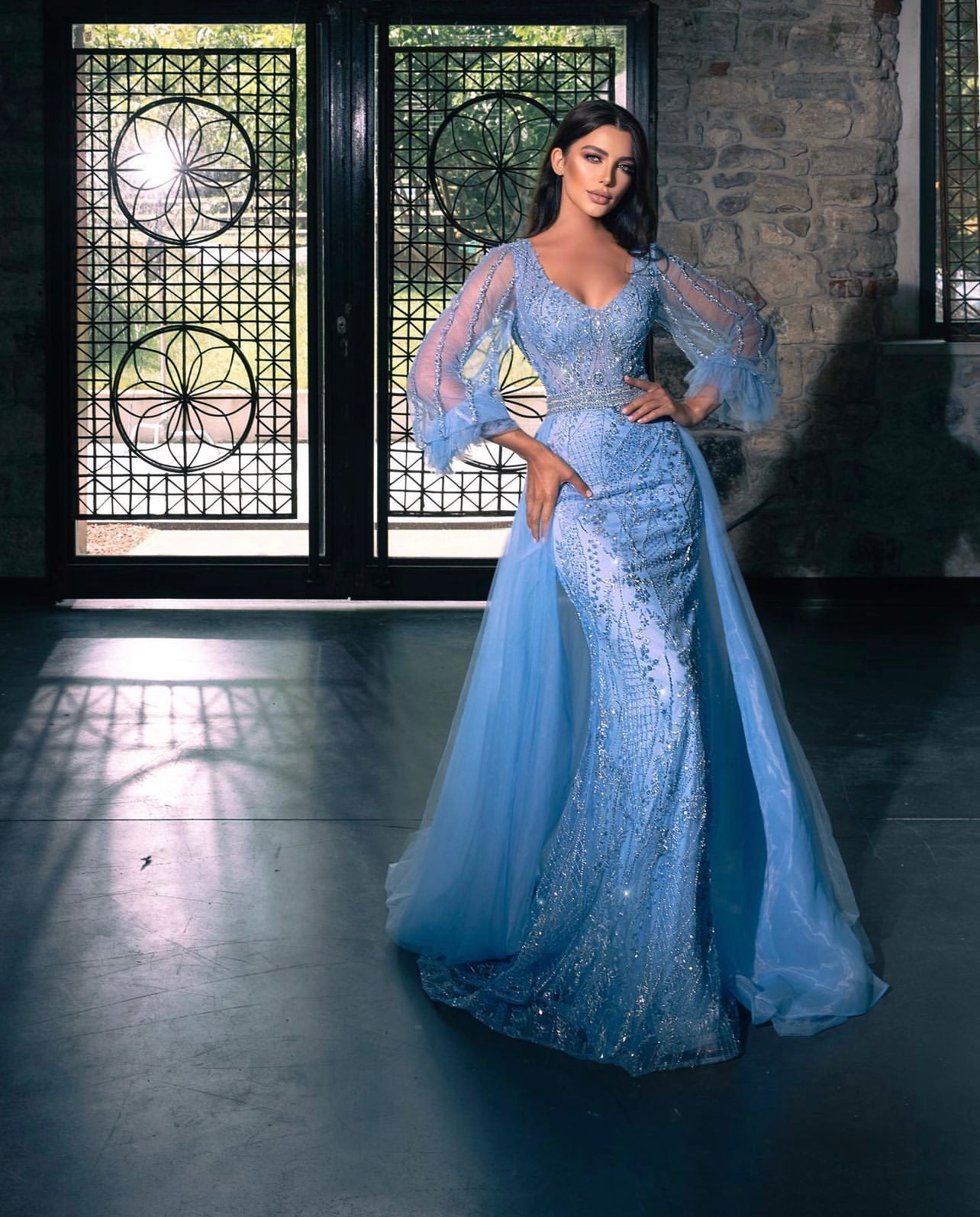 NoraCoutureNY Couture Dress The Sarafina Gown custom made by NoraCoutureNY