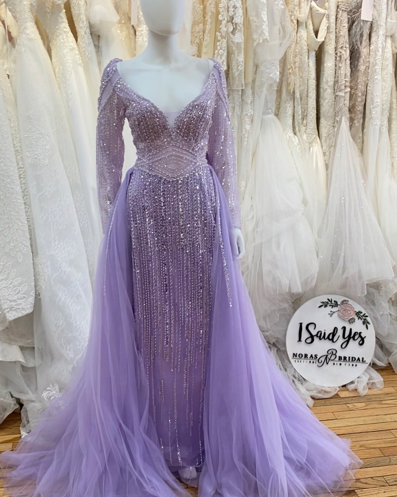 NoraCoutureNY evening dress The Violeta Gown custom made by NoraCoutureNY