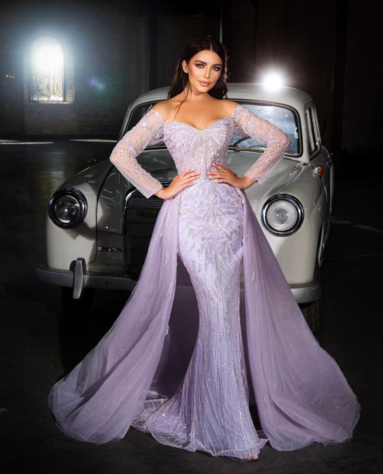 The Jasmine Gown Custom Made by NoraCouture 16 / Lilac The Jasmine Gown Custom Made by NoraCouture 16 / Lilac