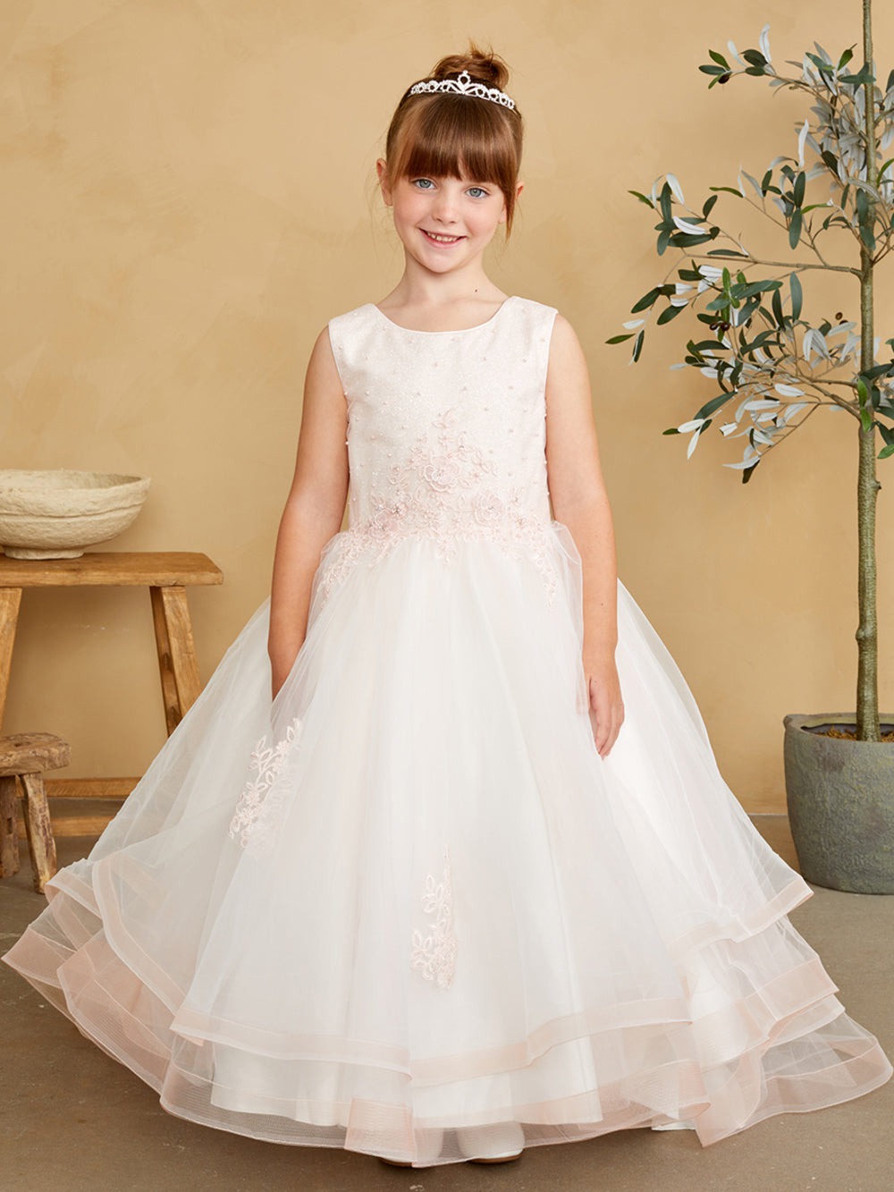 NorasBridalBoutiqueNY Flower Girl Dress Irina Flower Girl Gown By NorasBridalBoutiqueNY