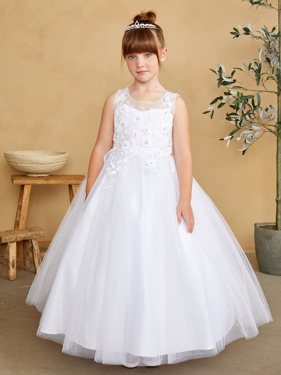 NorasBridalBoutiqueNY Flower Girl Dress Rosie Flower Girl Gown By NorasBridalBoutiqueNY