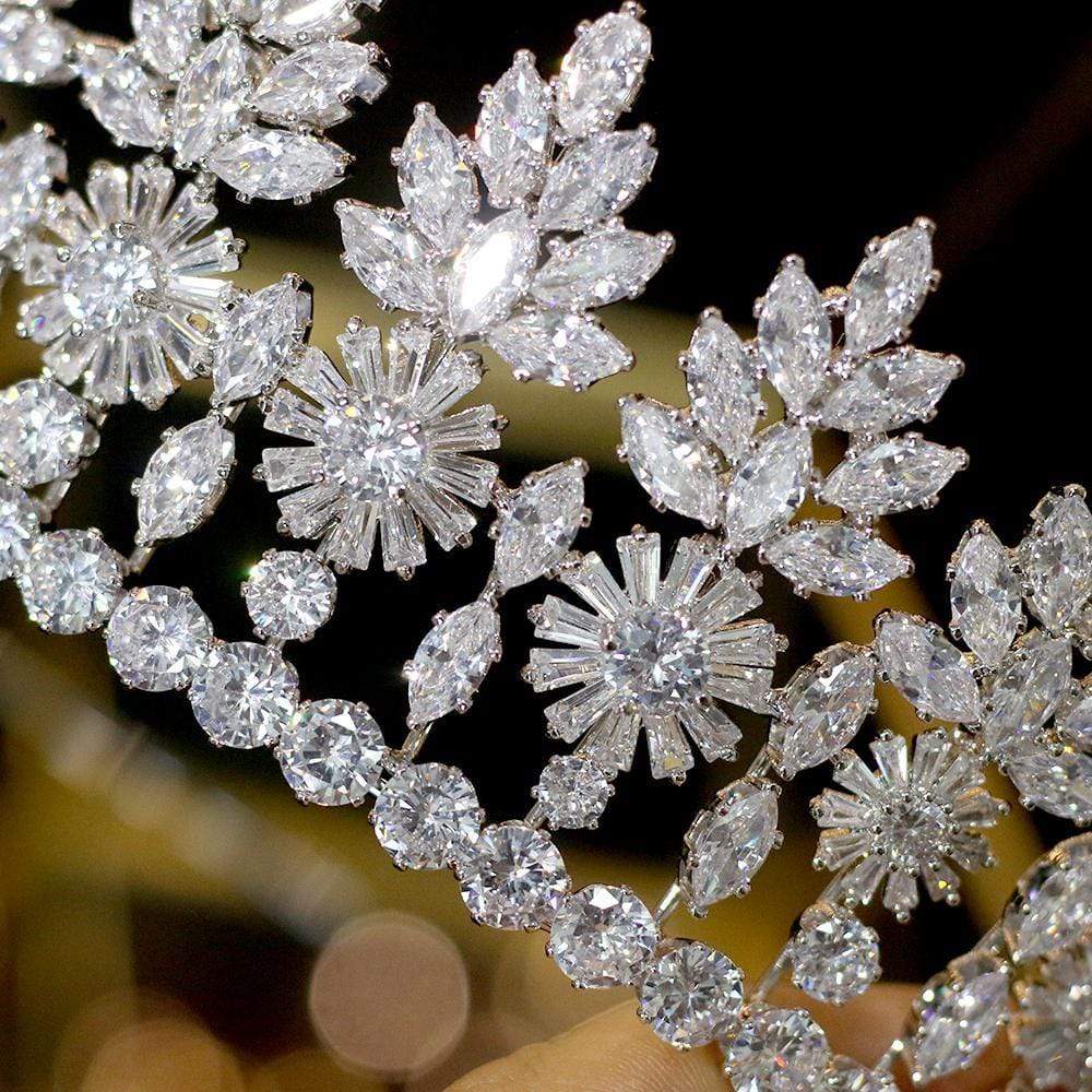 Nicole Bridal Tiara - NorasBridalBoutiqueNY