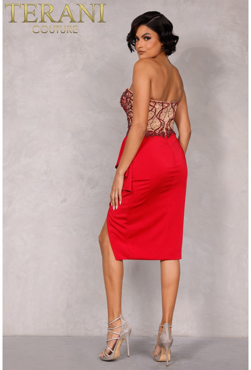 Terani Couture Cocktail Dress Terani Couture 2221C0353
