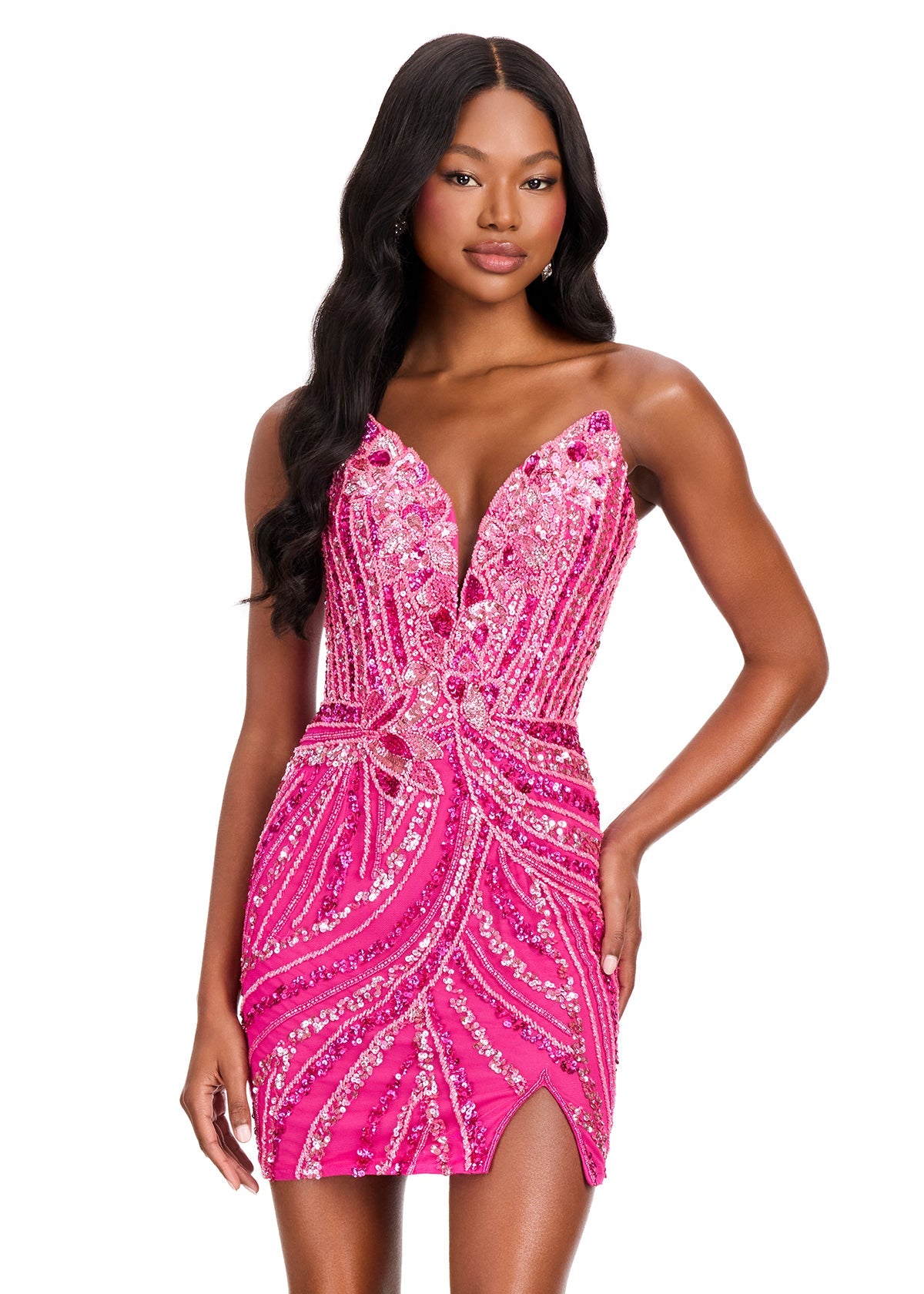 ASHLEYlauren 40096 Cocktail & Homecoming Dress