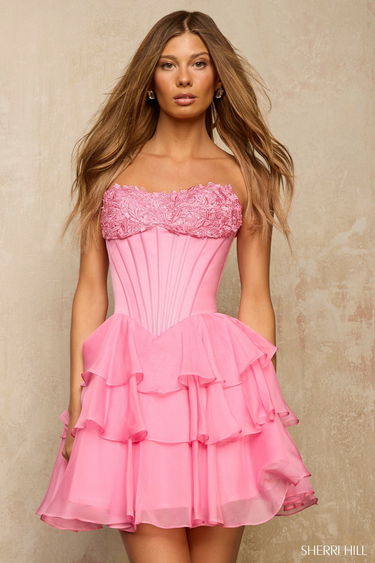 Sherri Hill 57573 Bright Pink