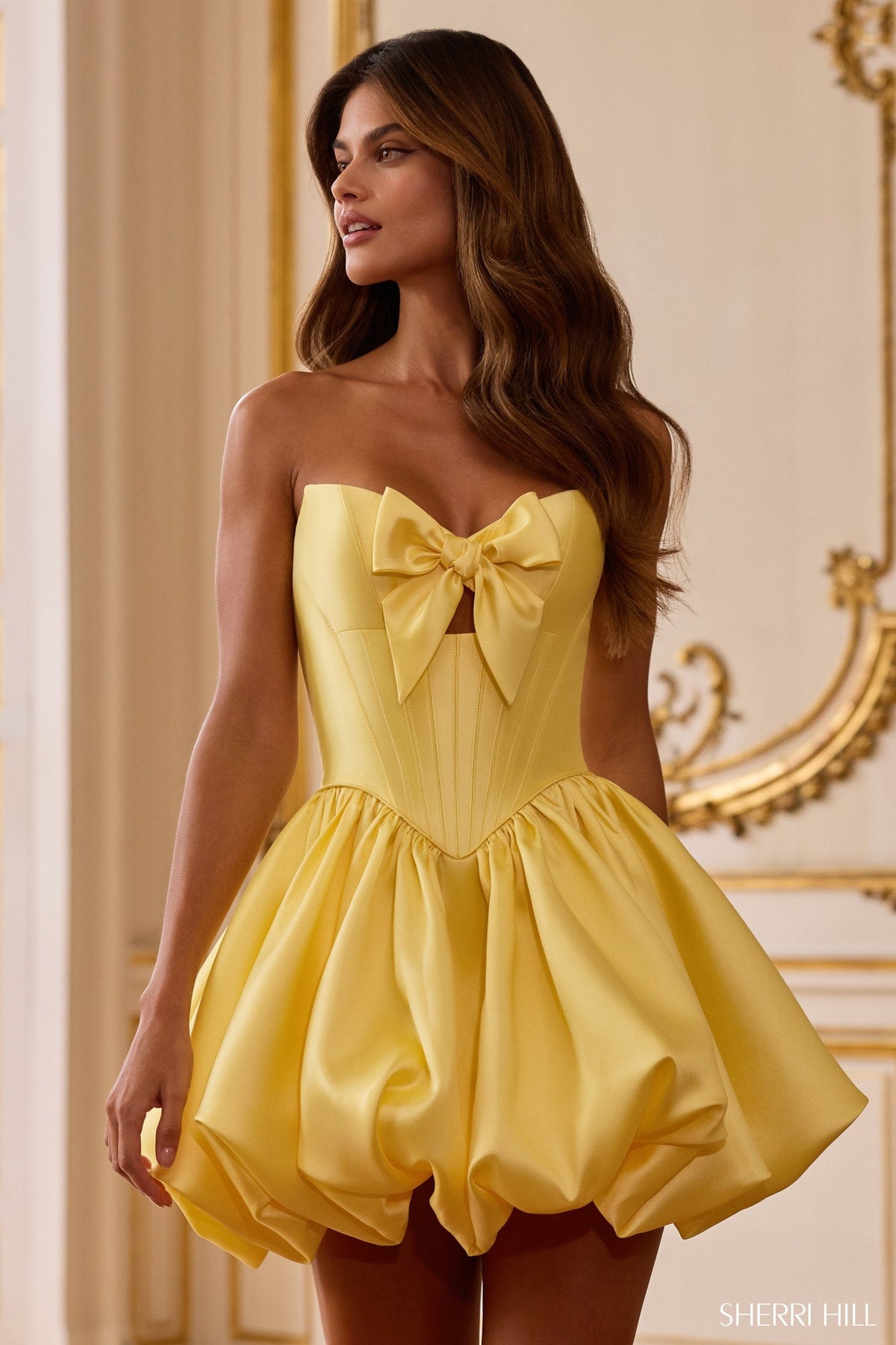 Sherri Hill 58150 Yellow