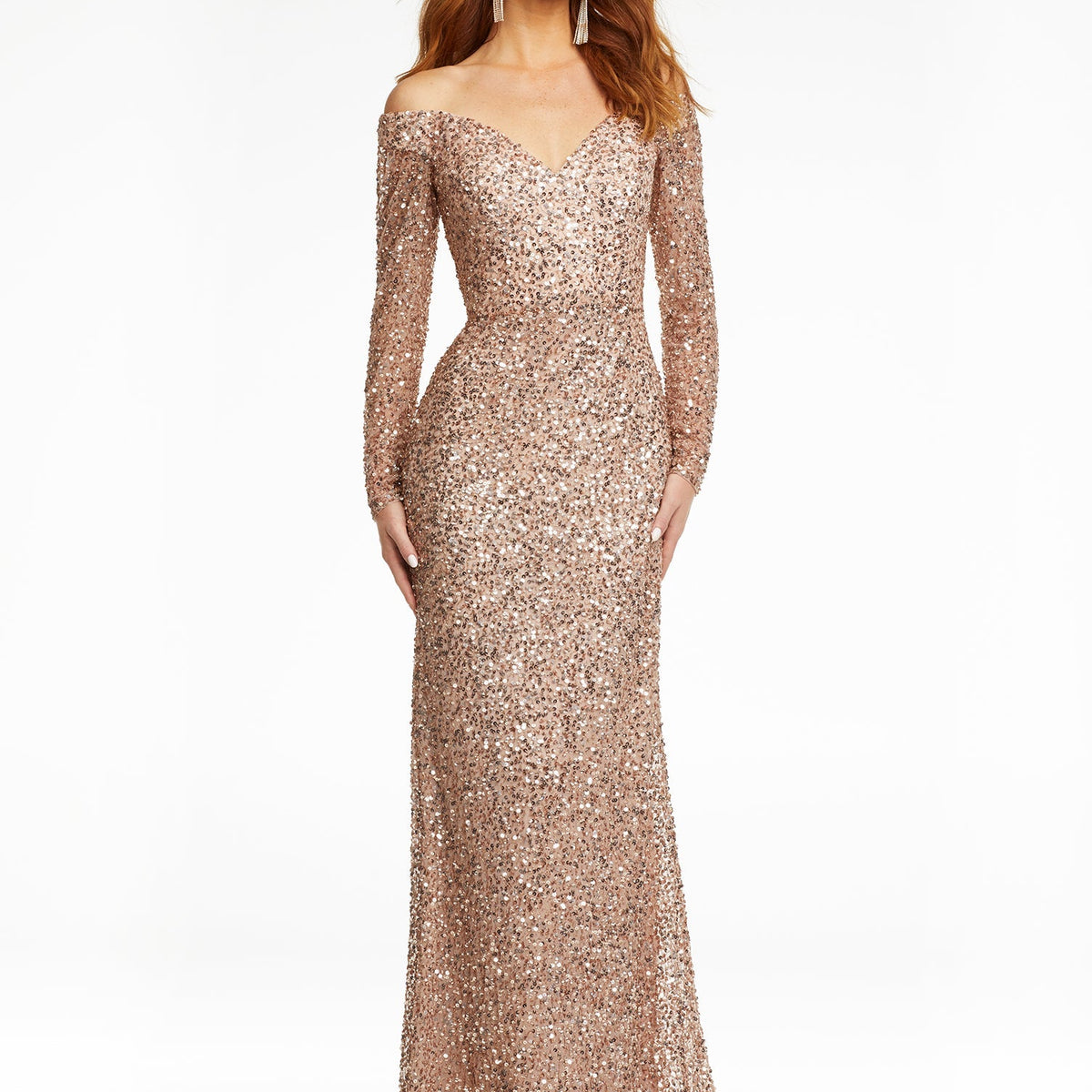 ASHLEYlauren 11176 10 / Rose Gold