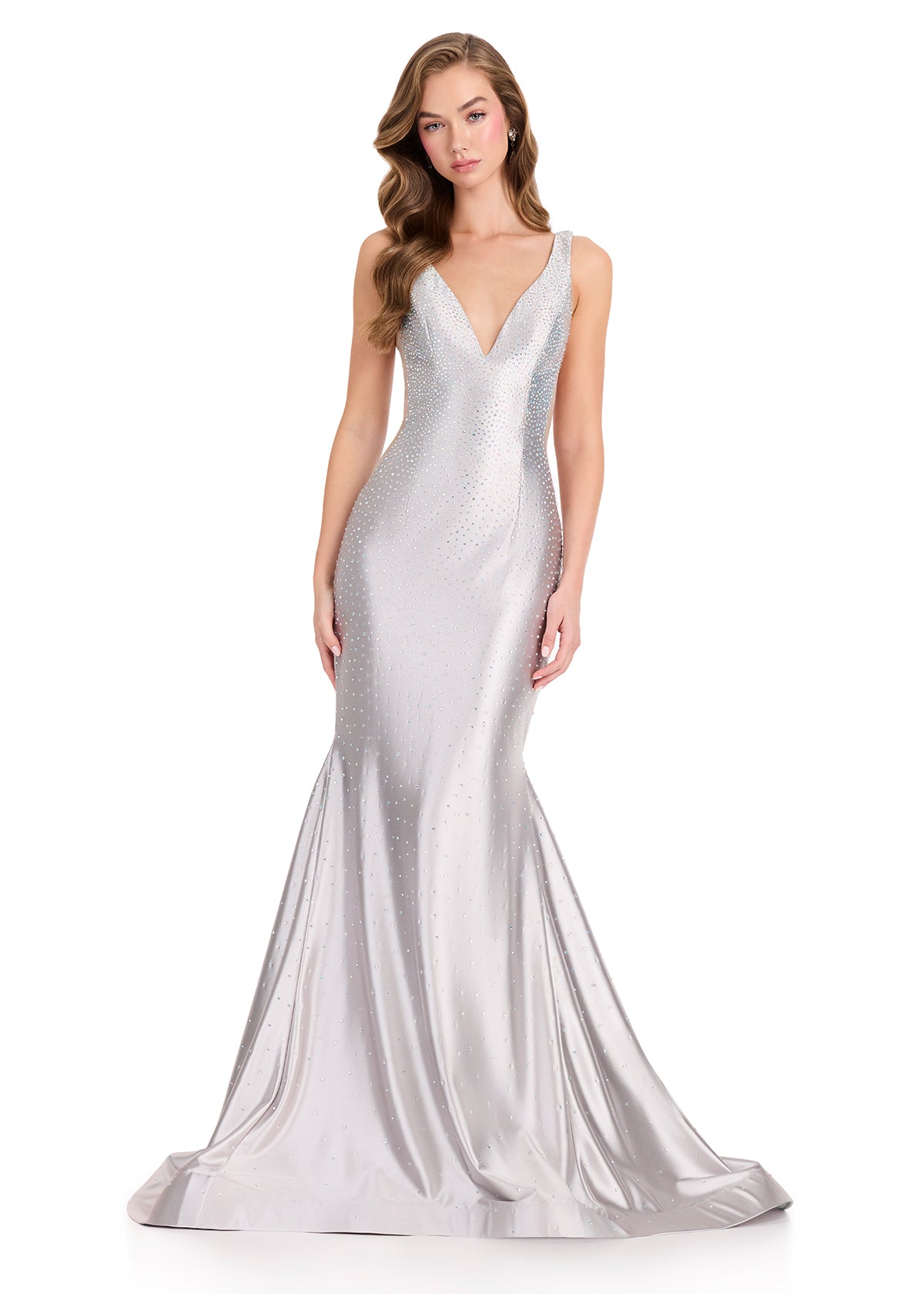 ASHLEYlauren Dress Silver / 00 ASHLEYlauren 12414
