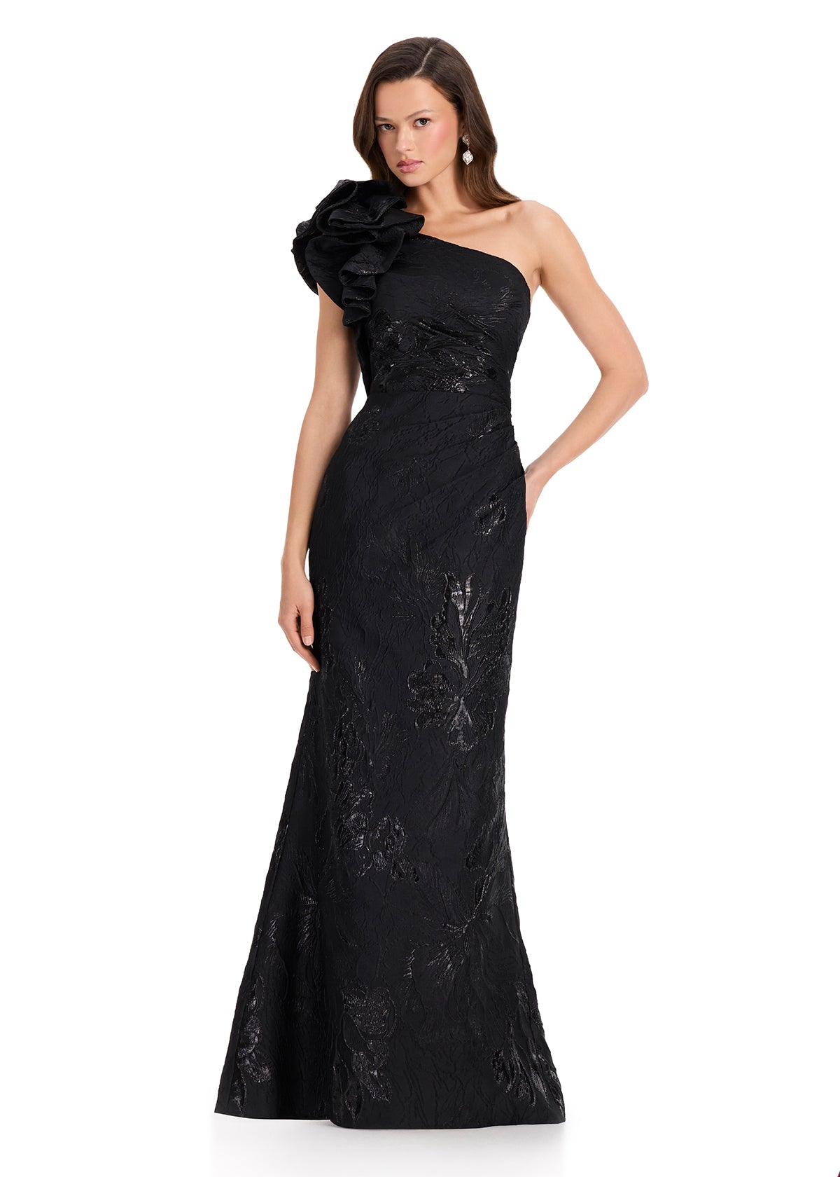 ASHLEYlauren Dresses 0 / Black ASHLEYlauren E12366