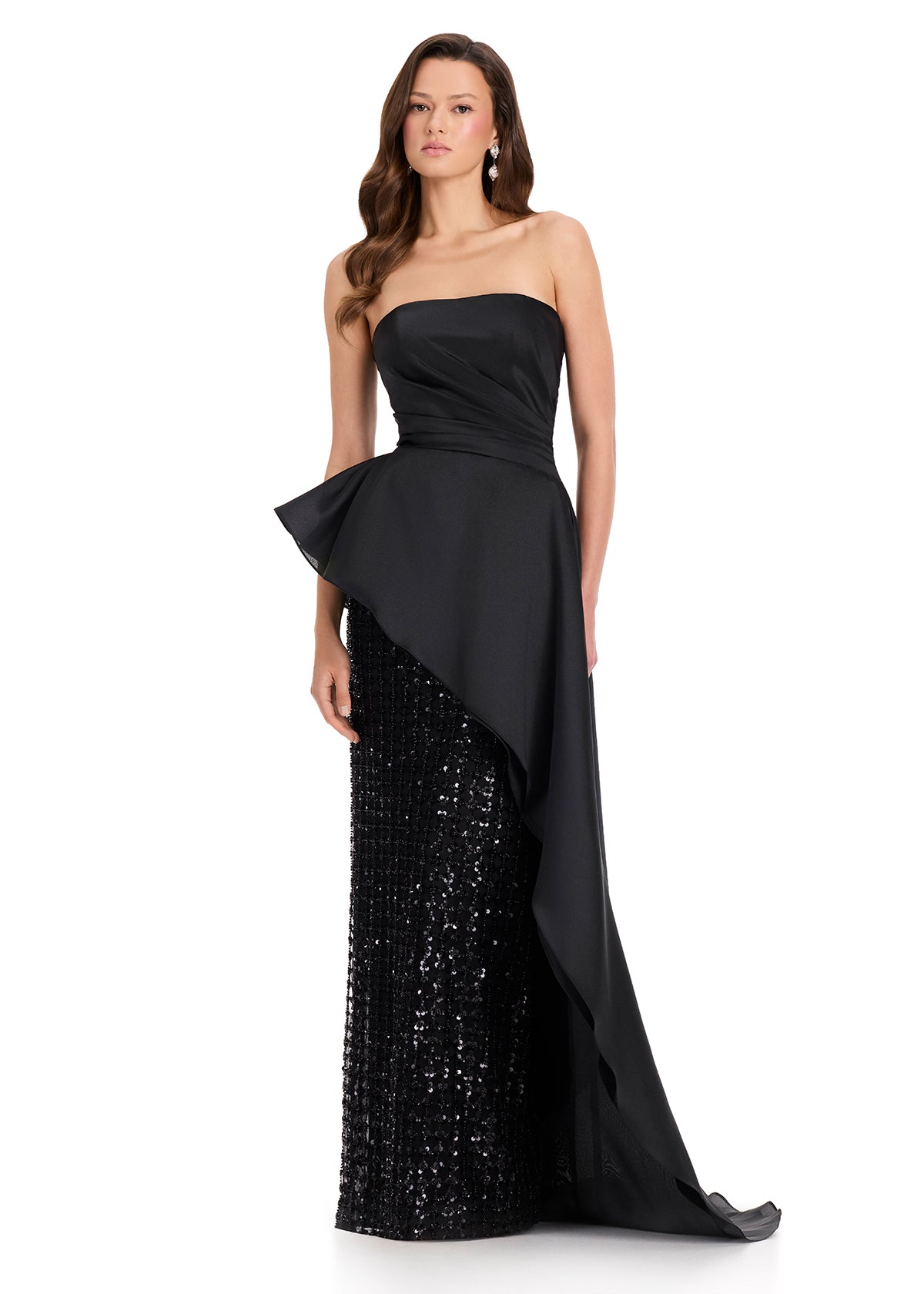ASHLEYlauren Dresses 0 / Black ASHLEYlauren E12375