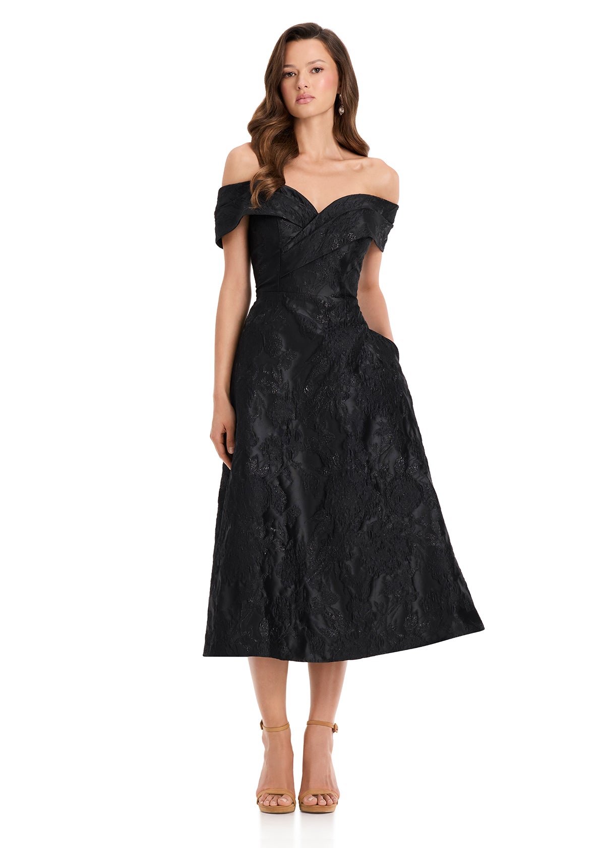 ASHLEYlauren Dresses 0 / Black ASHLEYlauren E40002