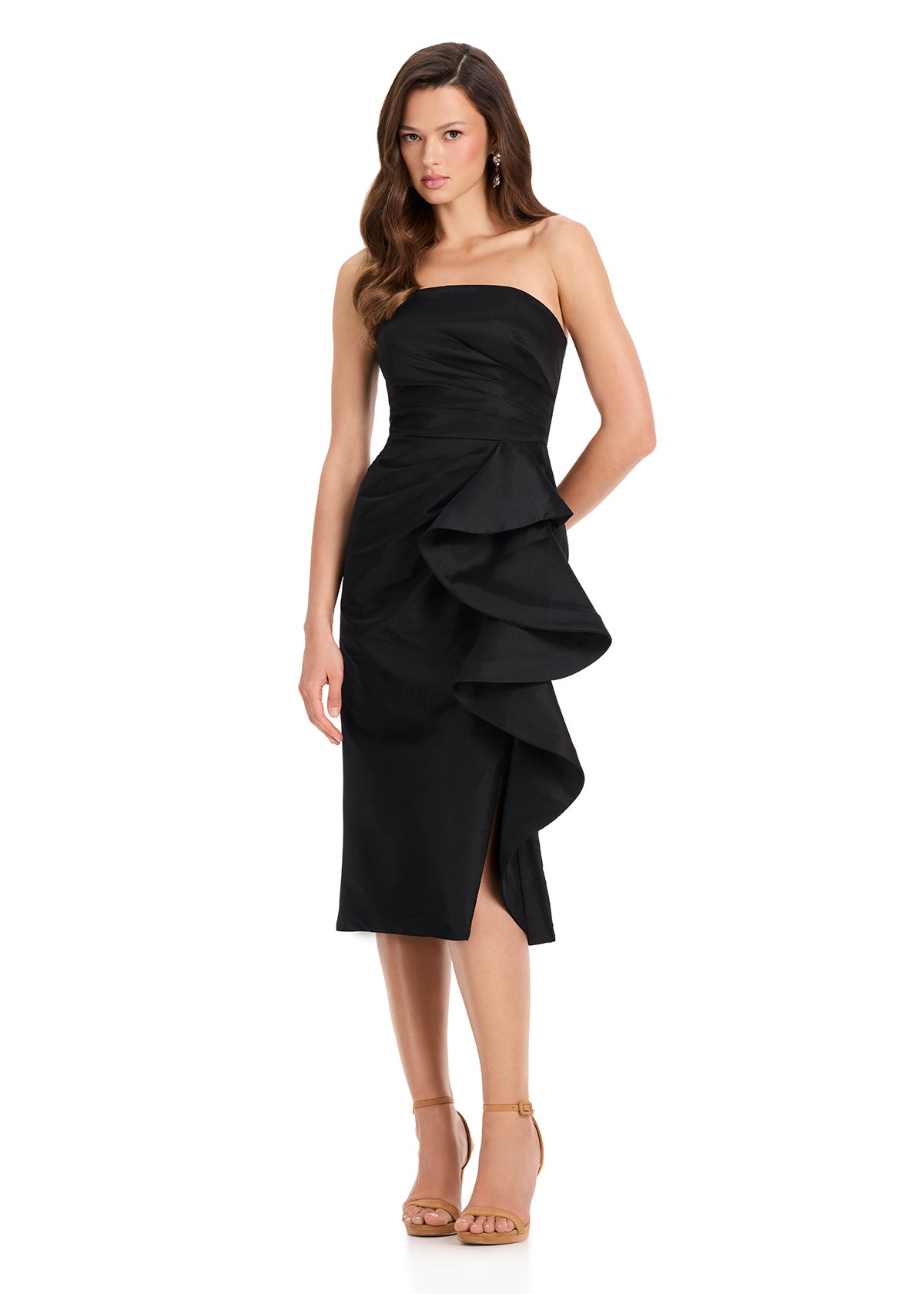 ASHLEYlauren Dresses 0 / Black ASHLEYlauren E40005