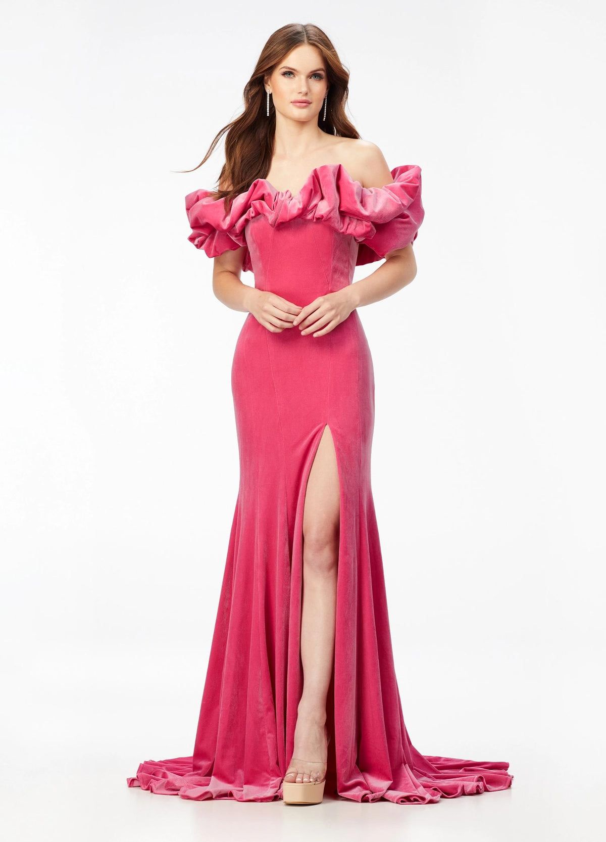 ASHLEYlauren Dresses 0 / Fuchsia ASHLEYlauren 11217