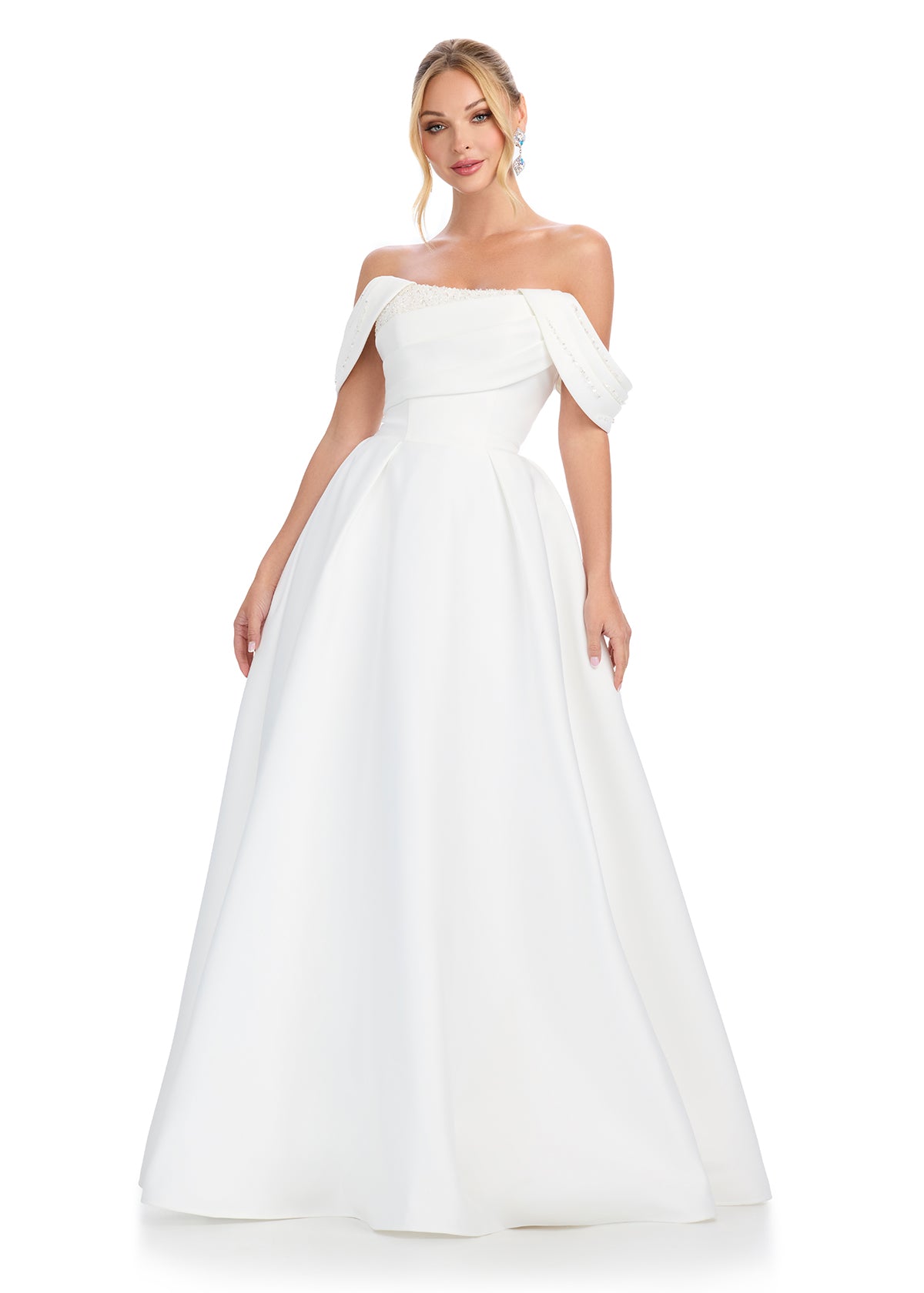 ASHLEYlauren Dresses 0 / Ivory ASHLEYlauren 12017