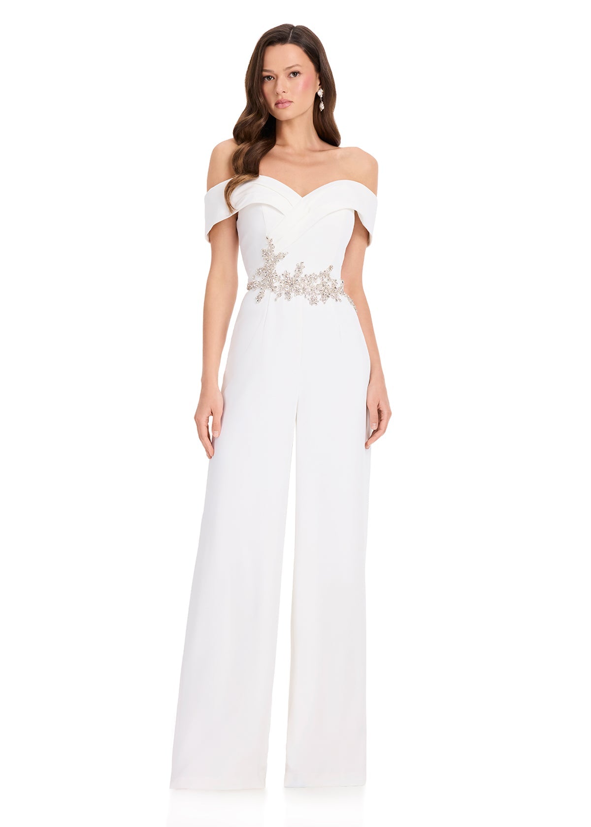 ASHLEYlauren Dresses 0 / Ivory ASHLEYlauren E12384