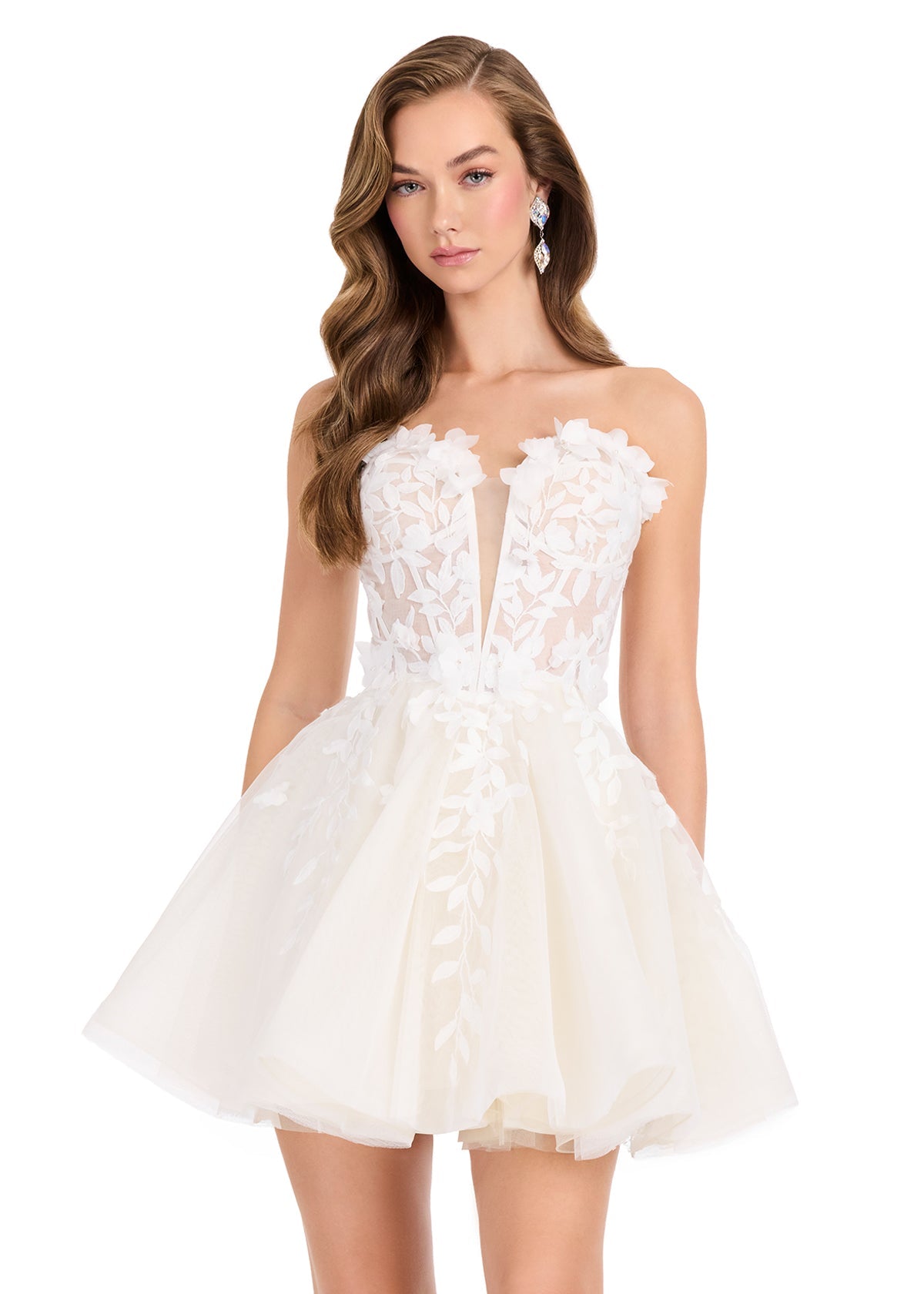 ASHLEYlauren Dresses 0 / Ivory ASHLEYlauren E40007
