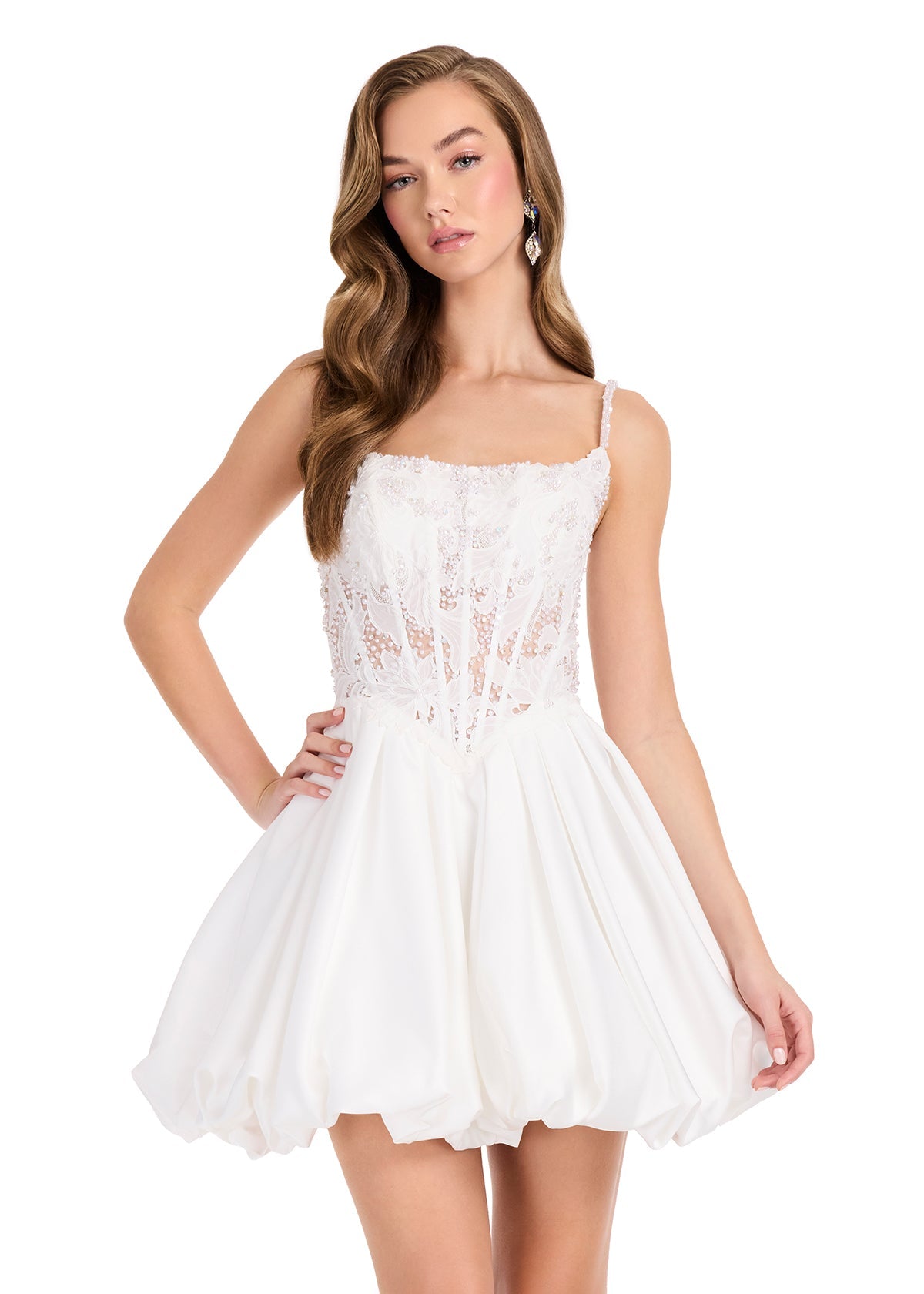 ASHLEYlauren Dresses 0 / Ivory ASHLEYlauren E40010