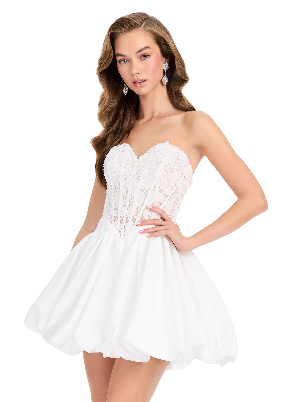 ASHLEYlauren Dresses 0 / Ivory ASHLEYlauren E40012